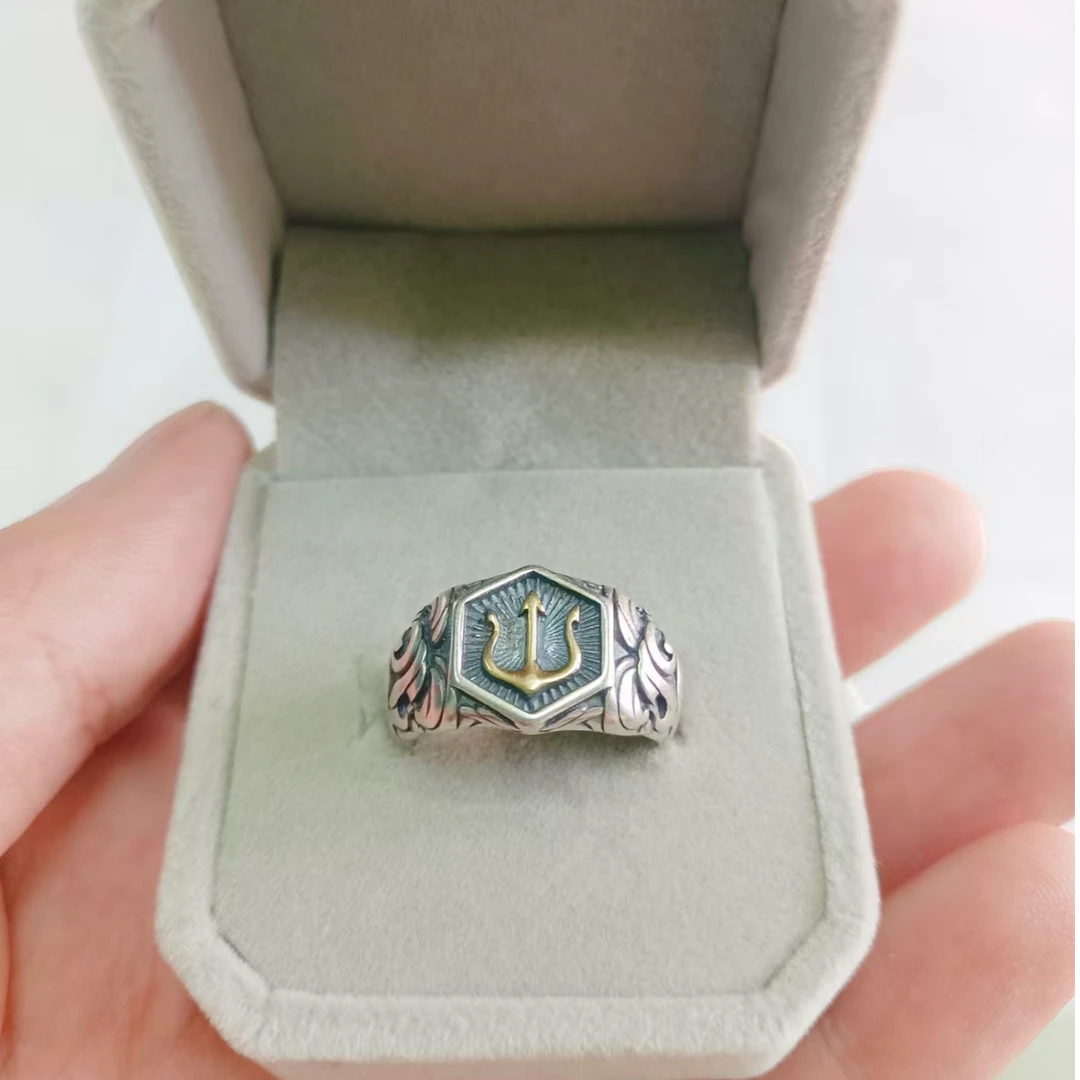 925银戒指 戒指 S925银戒指 个性戒指 开口