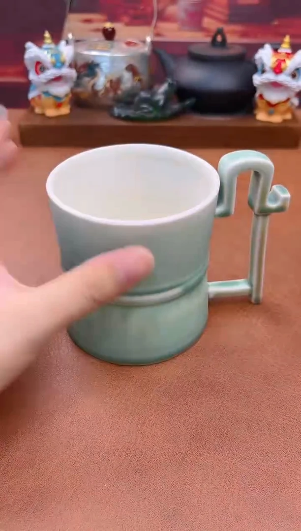 陶瓷茶具摆件旅行套组