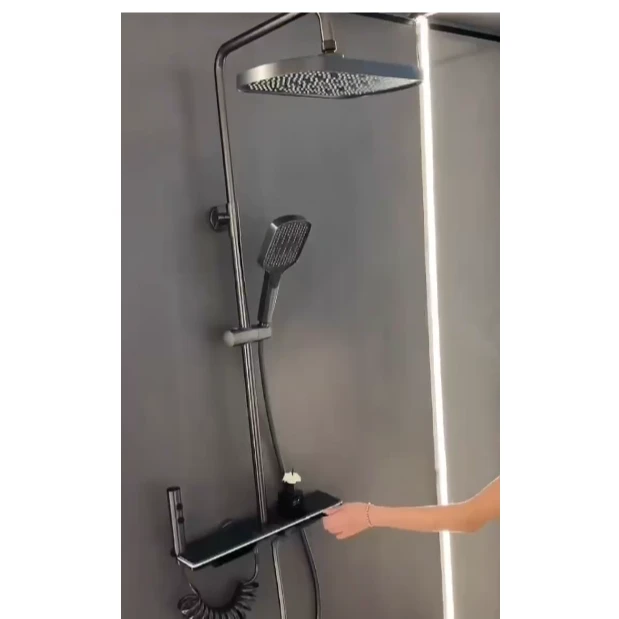 DC25086Q#花洒家用水龙头淋浴房家用浴室柜（不包安装）