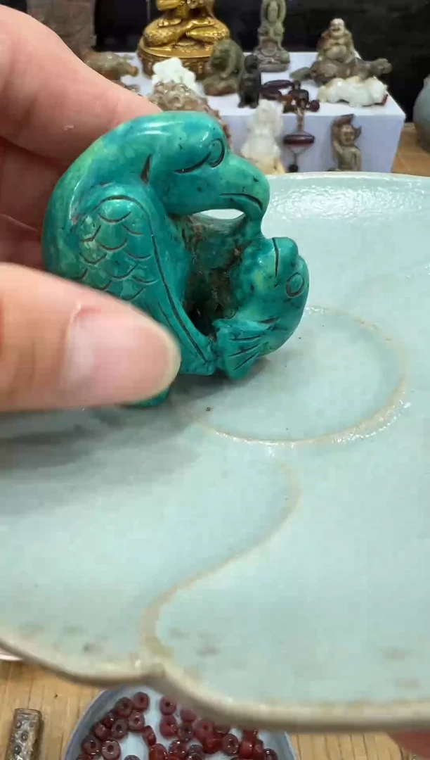 瓷片手工，手绘，陶瓷