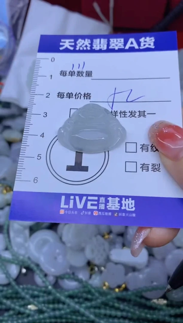 颈饰未镶嵌翡翠天然翡翠A货批量多样性发一件