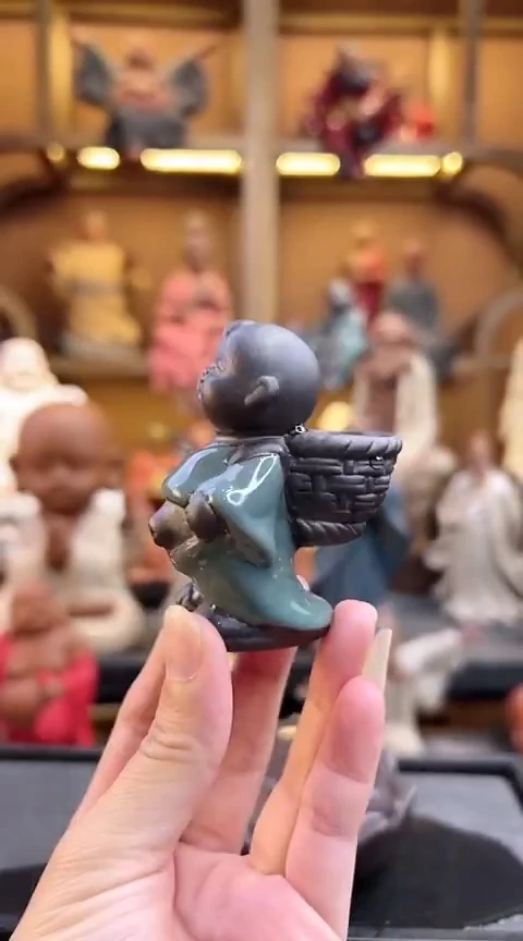 紫砂茶宠器闵茶宠摆件