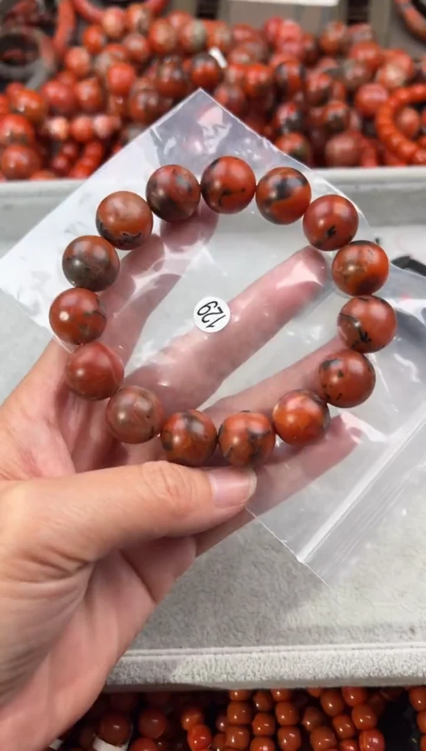 未镶嵌手串南红玛瑙15+