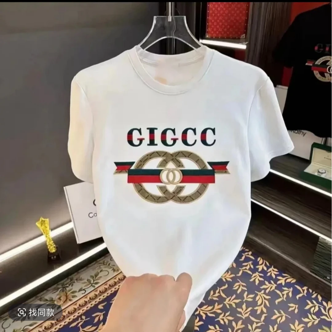 【一折粉丝福利】夏季男女同款百搭时尚潮牌短袖T恤