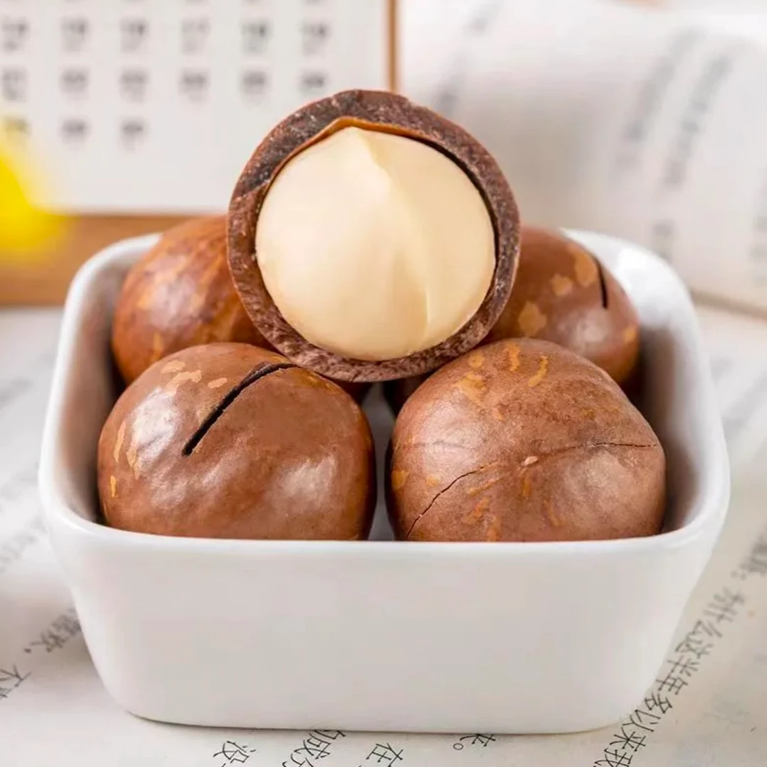 新货2024夏威夷果奶香味休闲坚果零食22-25大果送开口器干燥剂