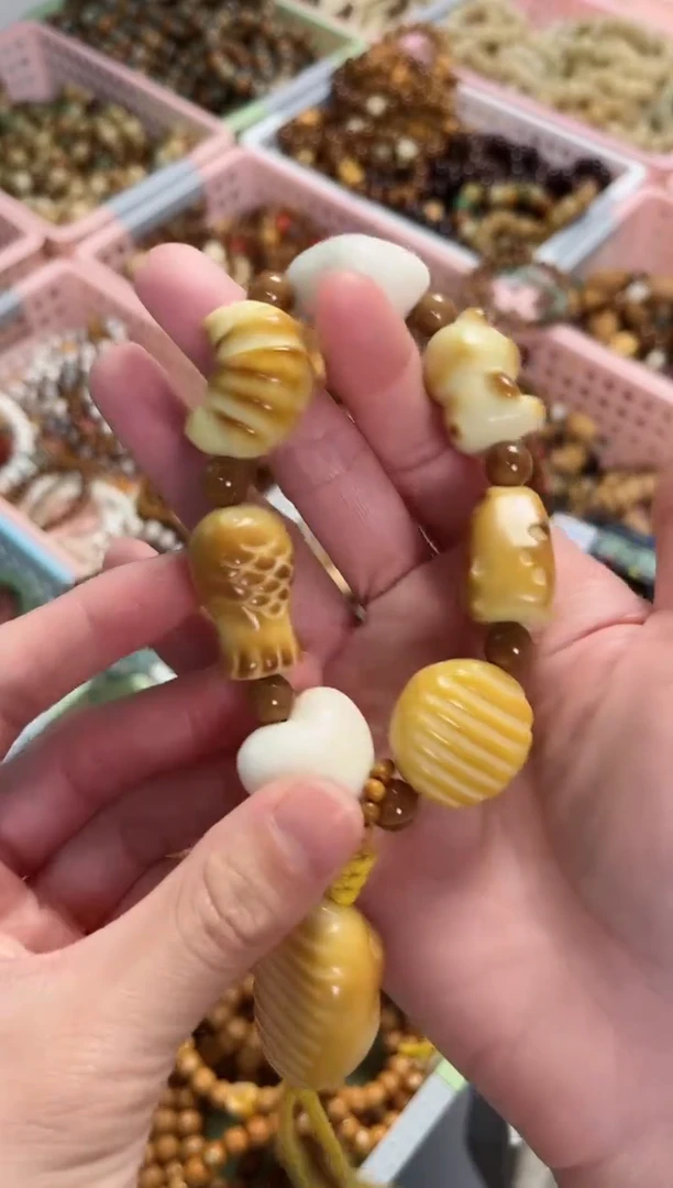 【闪购商品】菩提根/象牙果手串象牙果全家福