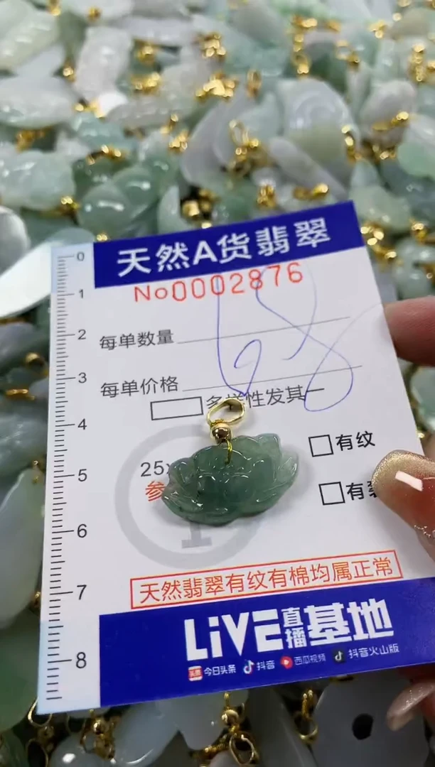 颈饰未镶嵌翡翠天然A货翡翠