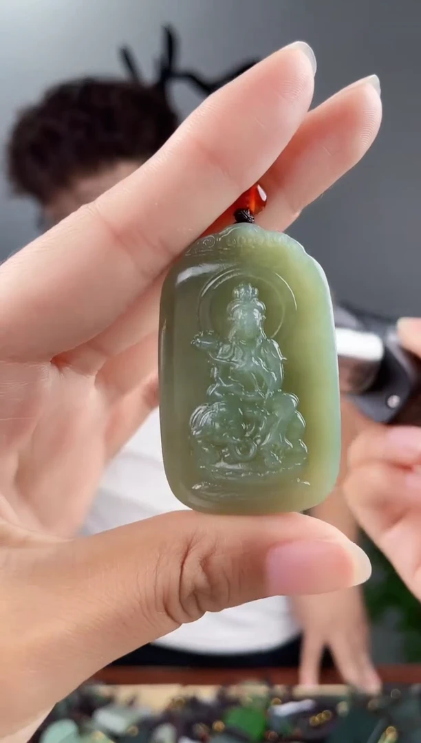 和田玉未镶嵌颈饰拍一发一，多样性发货