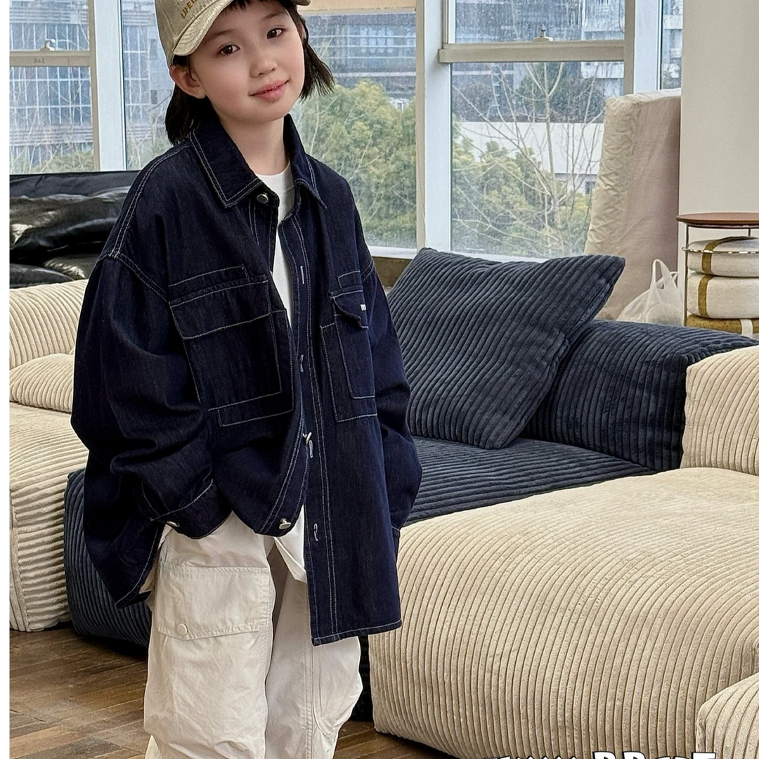 9185春季新款牛仔衬衫