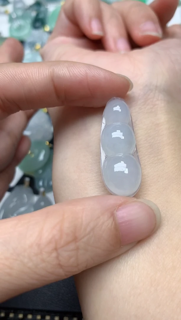 颈饰未镶嵌翡翠天然缅甸A货翡翠