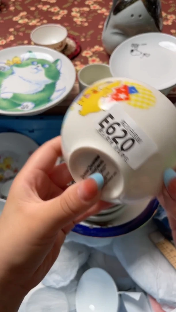 瓷片栗***织瓷器瓷器E620