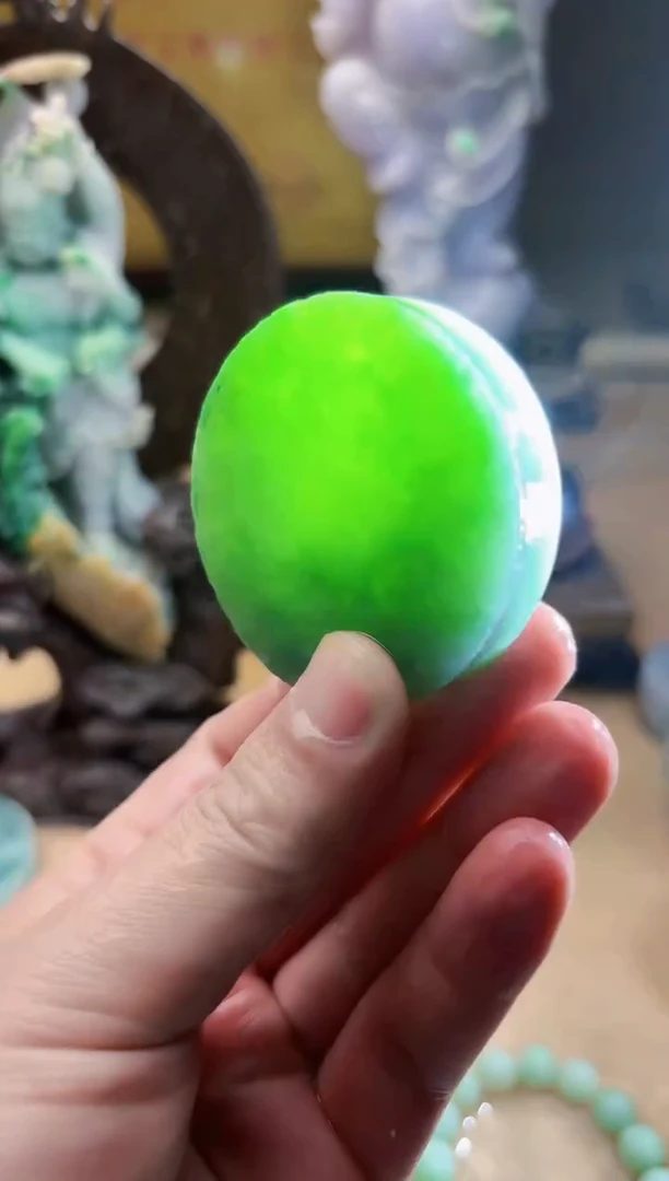 未镶嵌挂件翡翠A货张优9425