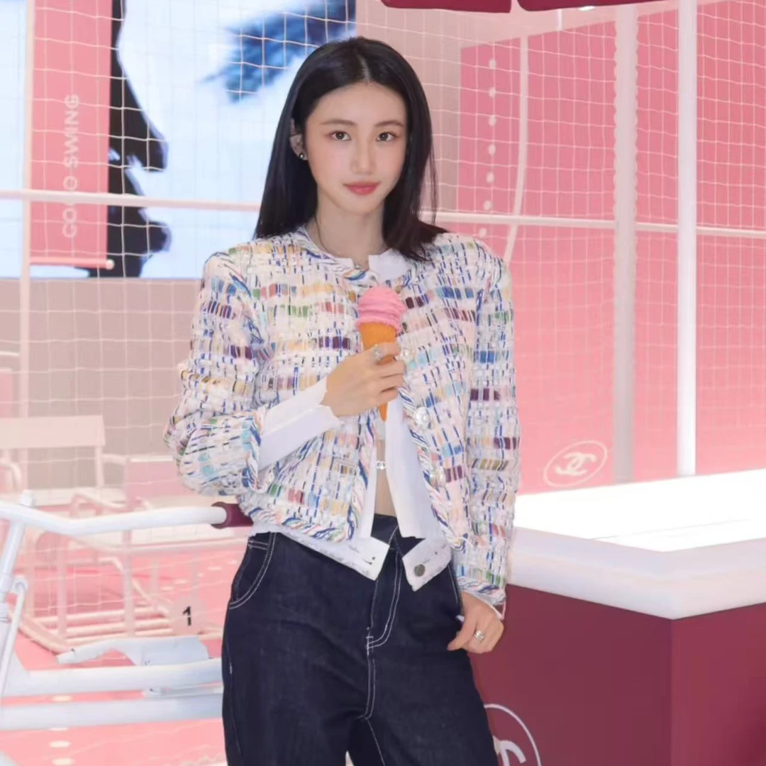 99新 Chanel/香奈儿 瀑布系列编织外套 36码