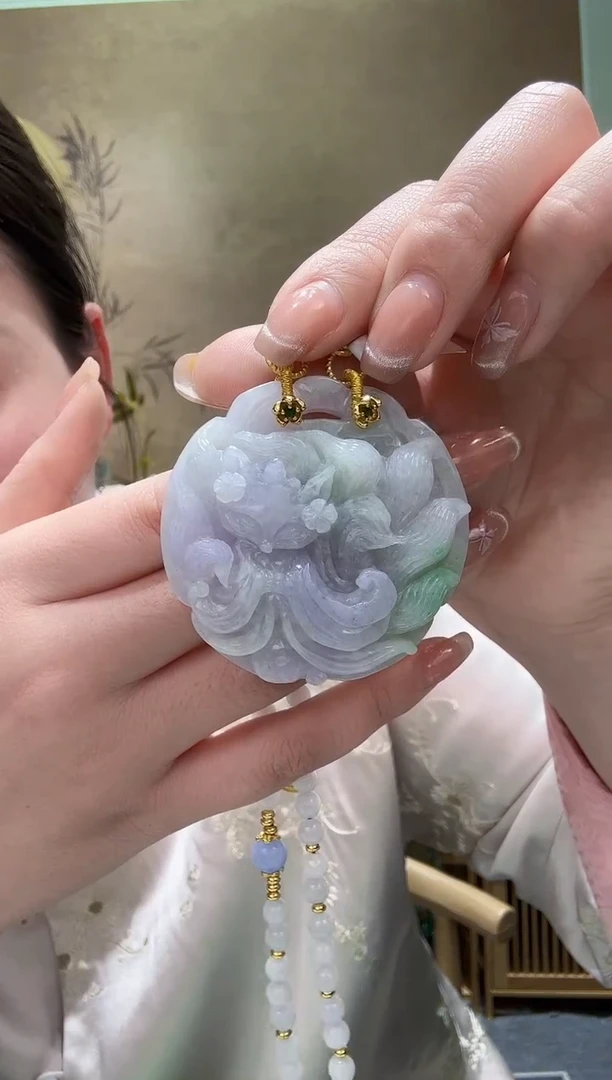 【闪购商品】翡翠颈饰未镶嵌吊坠