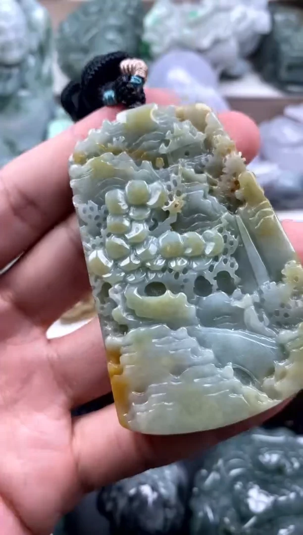 吊坠(不含链)未镶嵌翡翠1
