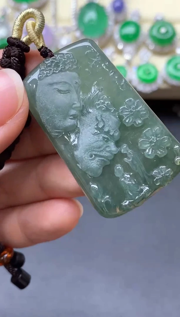颈饰未镶嵌翡翠130-中国好珍宝