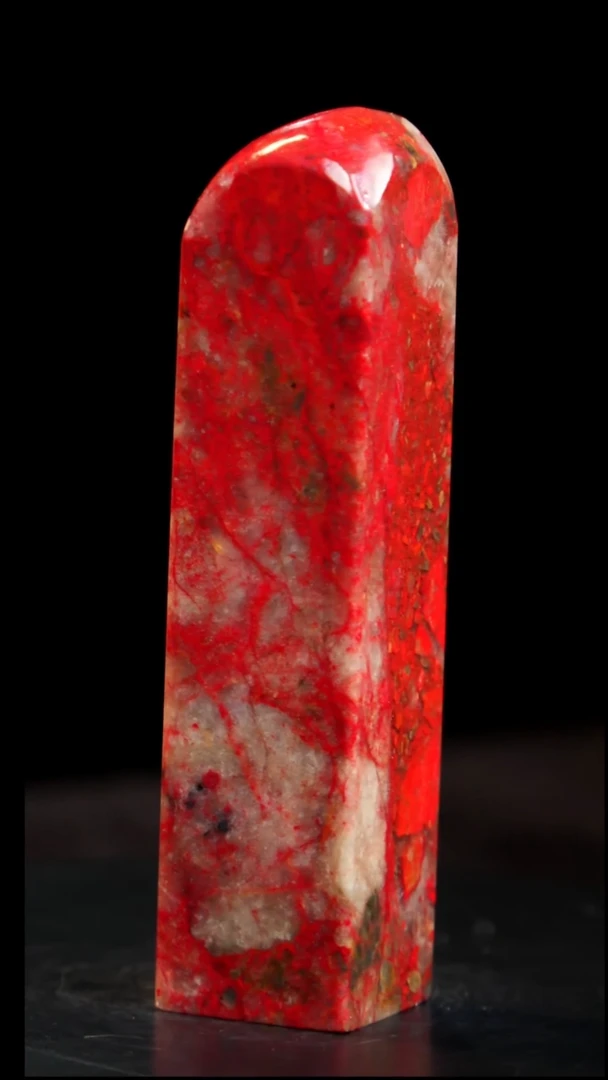 鸡血石大红袍鸡血石旬阳