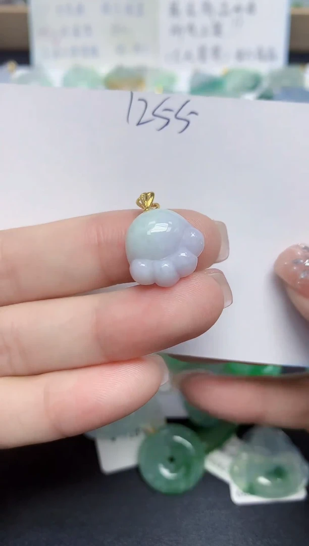 颈饰未镶嵌翡翠天然缅甸翡翠A货翡翠百元以上9元证书费自理