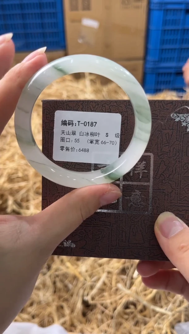 未镶嵌手镯石英质玉T-0187