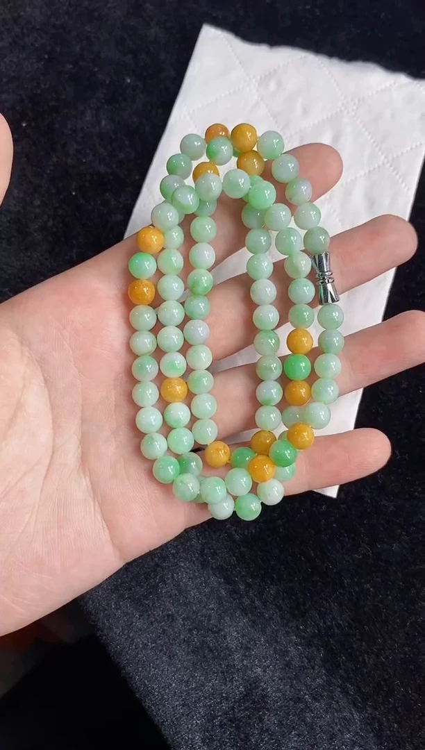 未镶嵌手串翡翠178天然缅甸翡翠A货一物一证