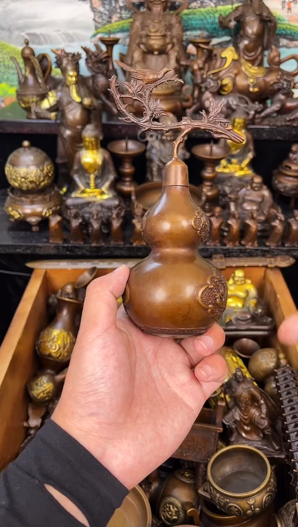 鹏哥雅集铜器 甄选摆件