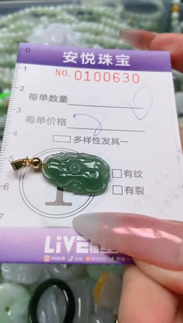 【闪购商品】翡翠颈饰未镶嵌闪购0100630