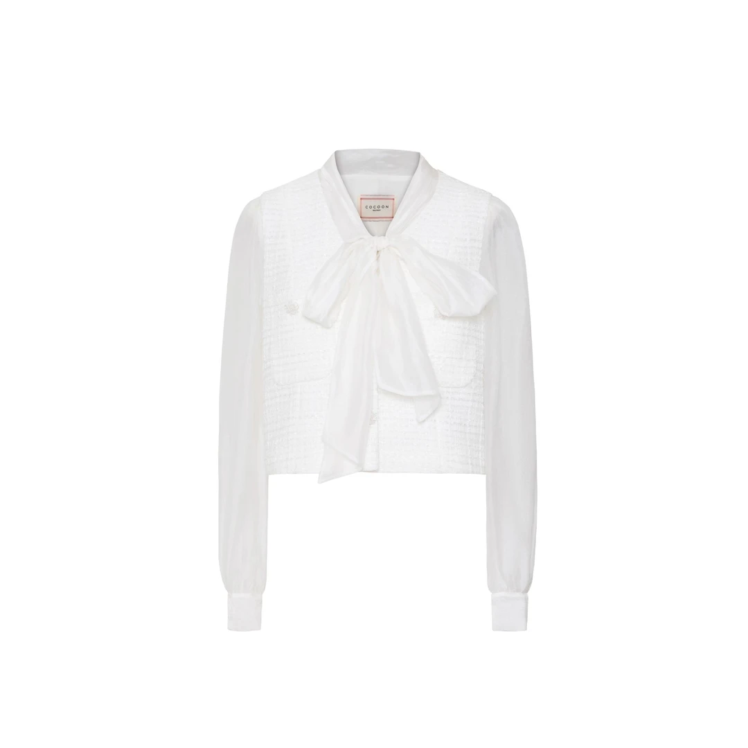 COCOON/可可尼设计款假两件外套25203BF072112012