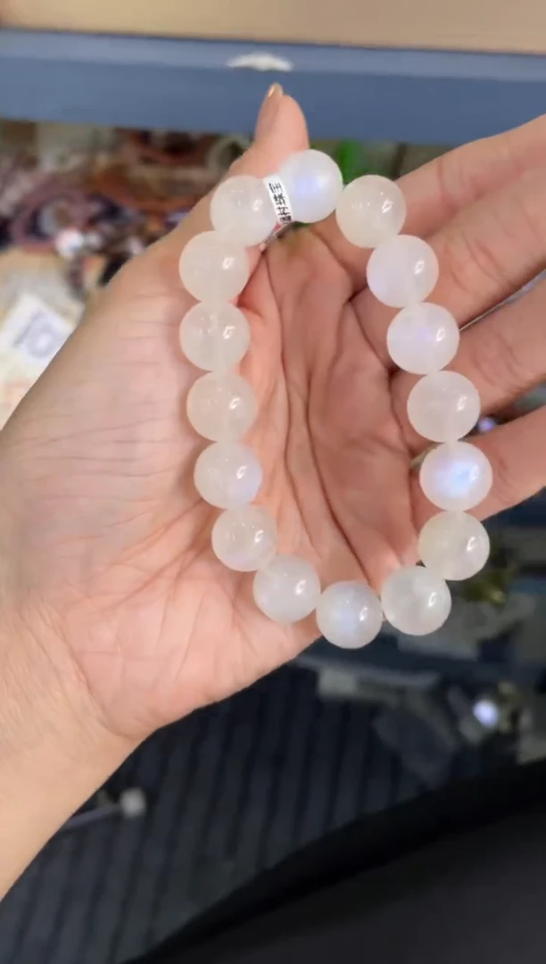 手链12.5±/x-589未镶嵌月光石白月光