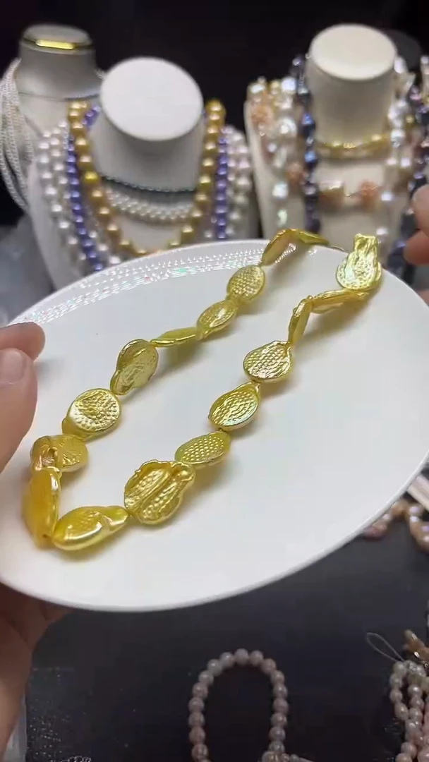 颈饰未镶嵌淡水珍珠多人