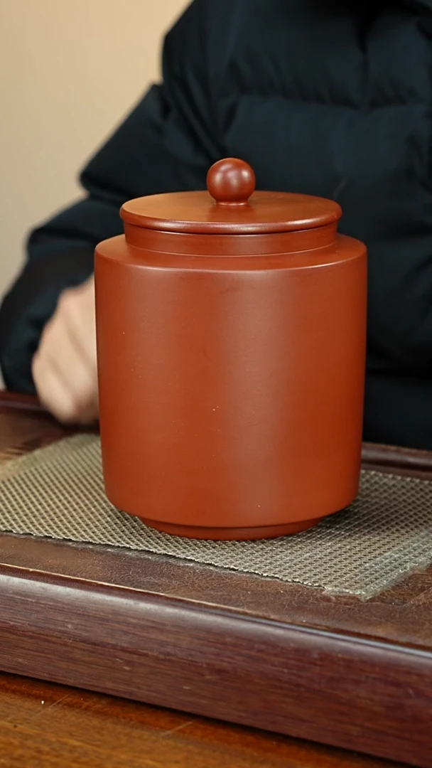 宜兴原矿紫砂茶叶罐