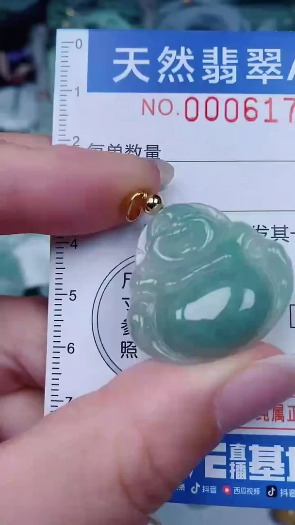 翡翠未镶嵌颈饰00006178