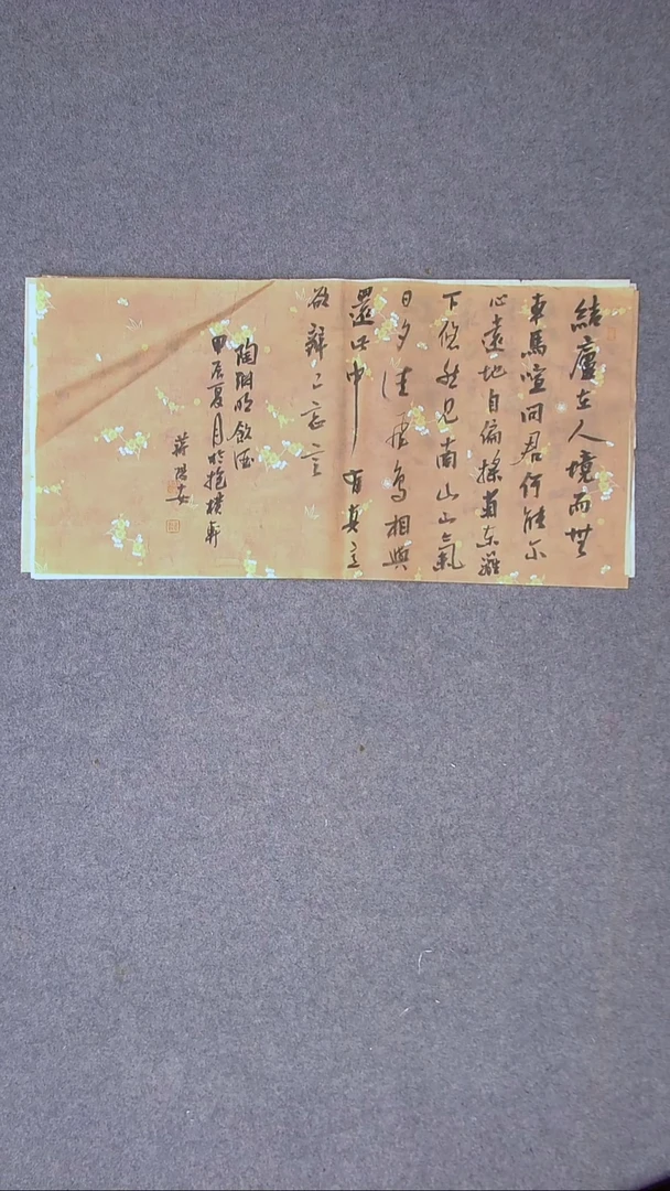 书法蒋阳安 陕西西安69*34两平尺
