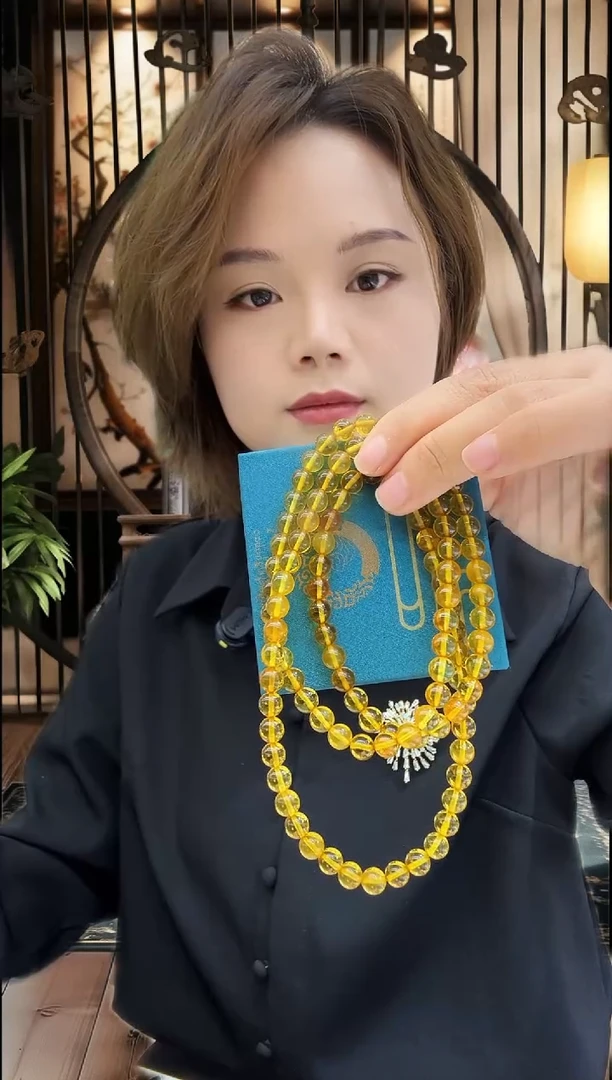 手串琥珀未镶嵌天然琥珀精品手串