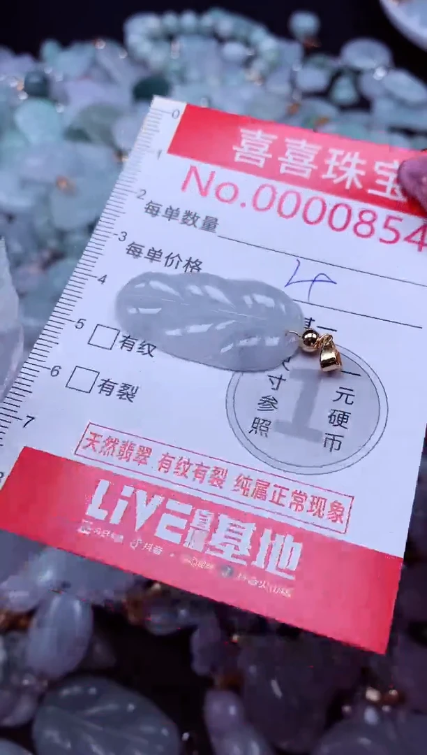 吊坠(不含链)未镶嵌翡翠854
