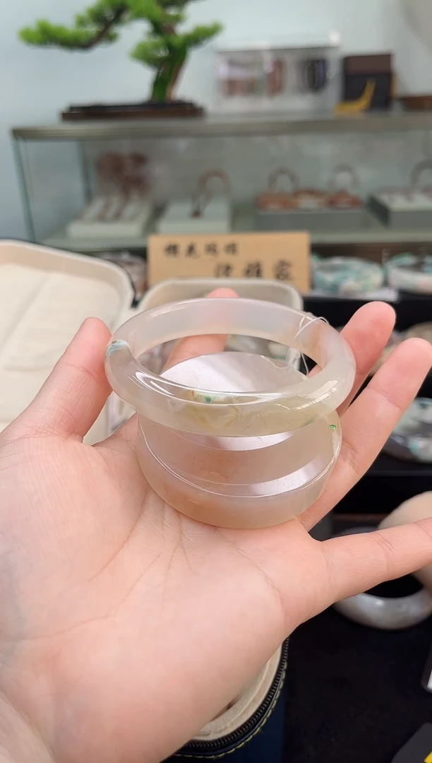 未镶嵌手镯石英质玉63圈口（赠品镯心）36593398
