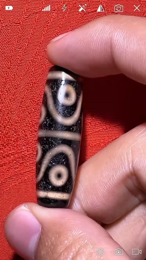 未镶嵌WR玛瑙/玉髓三*蛋 八眼珠 锁骨坠