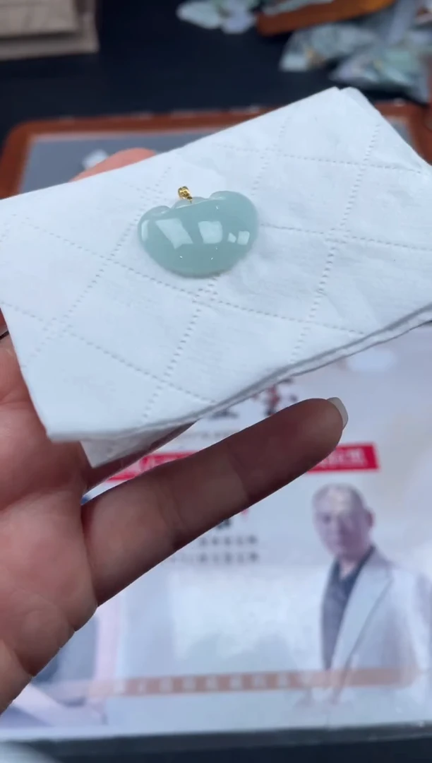 【闪购商品】定制翡翠18K金镶嵌01-18HDJT0123846