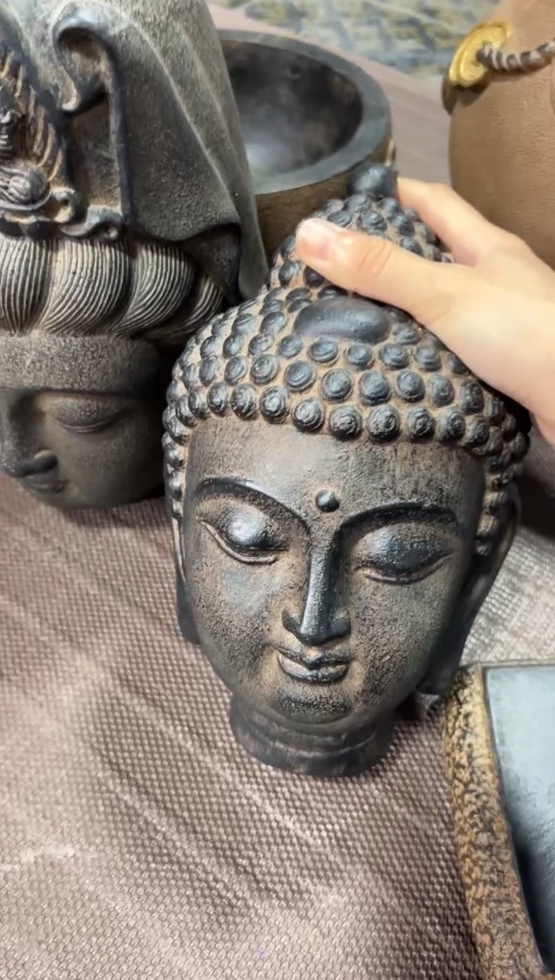 陶土【火山泥】小佛首