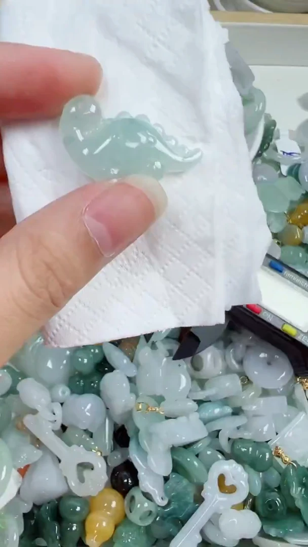 散珠翡翠299号链接，A货翡翠