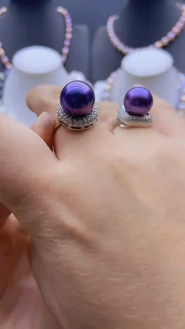 未镶嵌淡水珍珠原创设计2