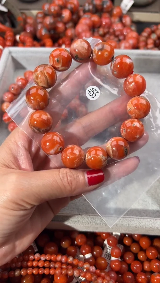 未镶嵌手串南红玛瑙16+