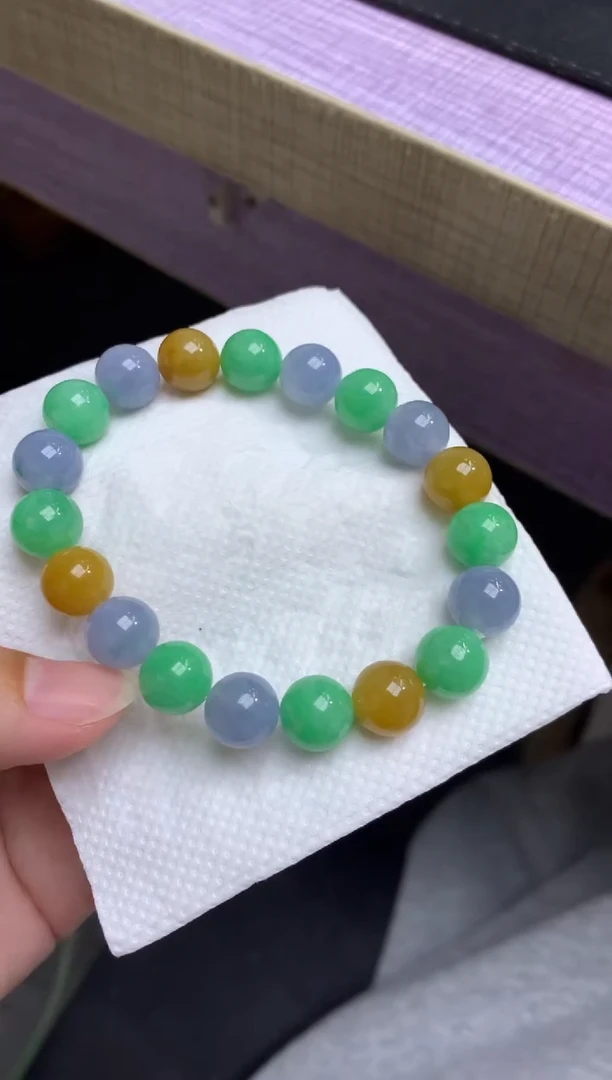 未镶嵌手链翡翠净货