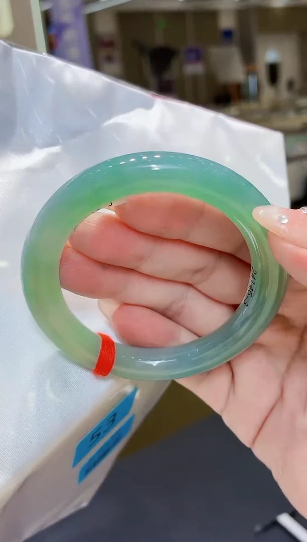 未镶嵌手镯翡翠翡翠手镯53-55