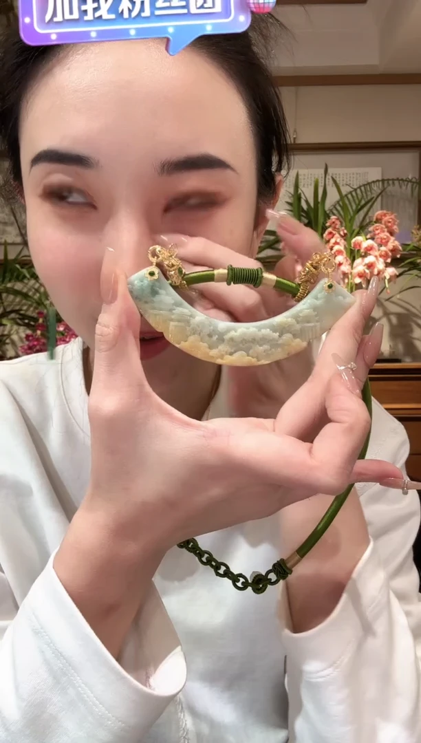 【闪购商品】翡翠颈饰未镶嵌国风