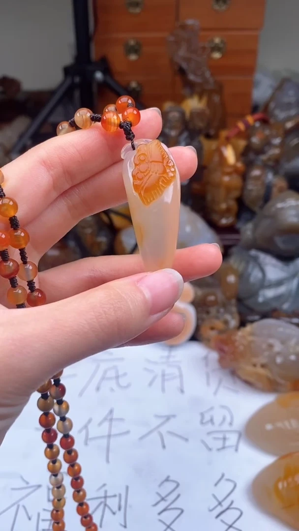 【闪购商品】玛瑙/玉髓颈饰未镶嵌AA