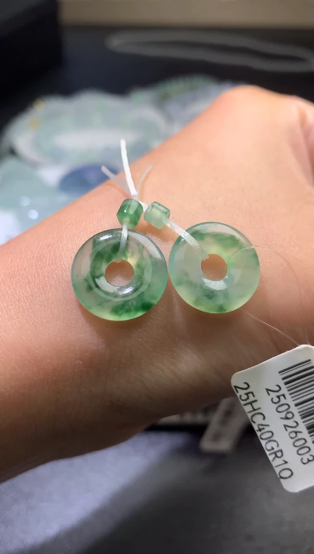 未镶嵌定制翡翠毛货 14.9-2.9