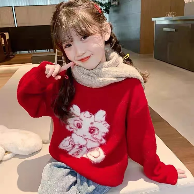 年货款卡通毛衣209