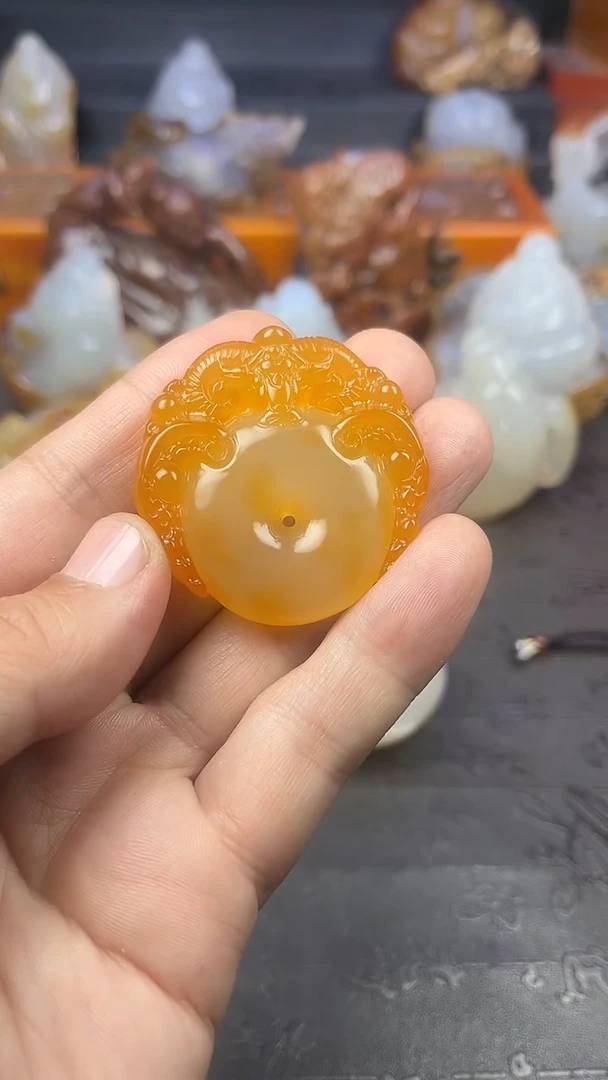 【闪购商品】玛瑙/玉髓吊坠未镶嵌1