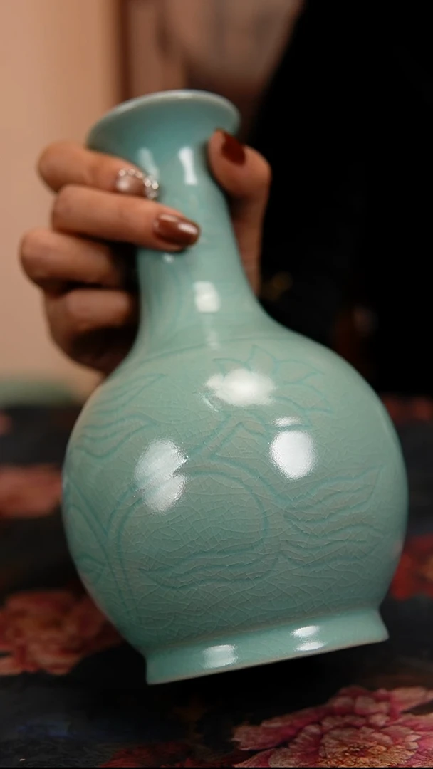 瓷片原产地原矿釉汝瓷