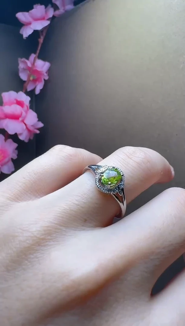 戒指合金橄榄石一**好戒指